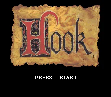 Hook (Europe) screen shot title